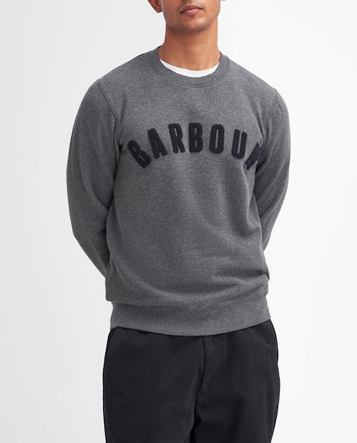 Imagen 0 de Sudadera de hombre de cuello redondo y print en el pecho