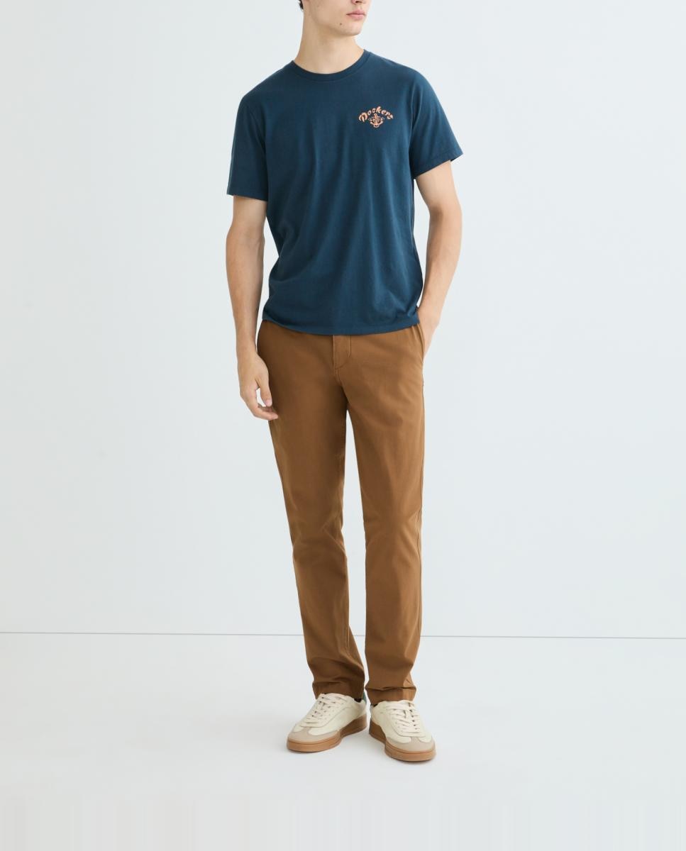 Imagen 0 de Pantalón de hombre estilo chino casual, California Khaki, Slim Fit.