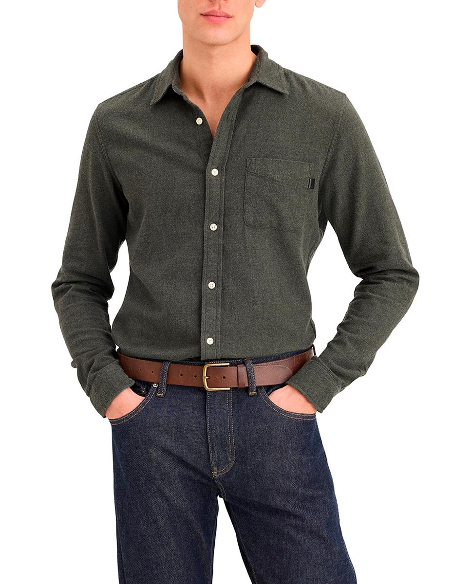 Imagen 0 de Camisa de hombre casual con bolsillo