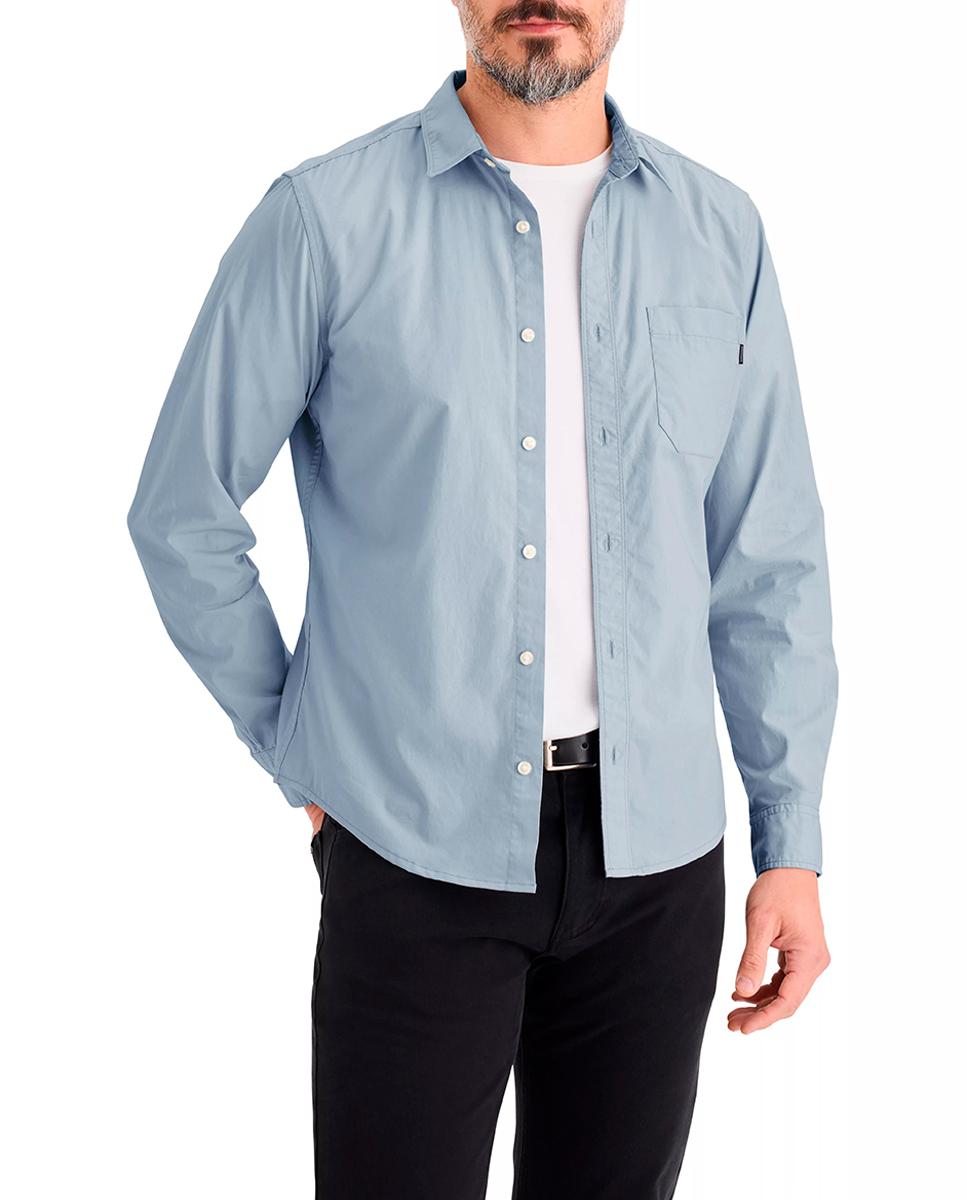 Imagen 0 de Camisa de hombre casual con bolsillo
