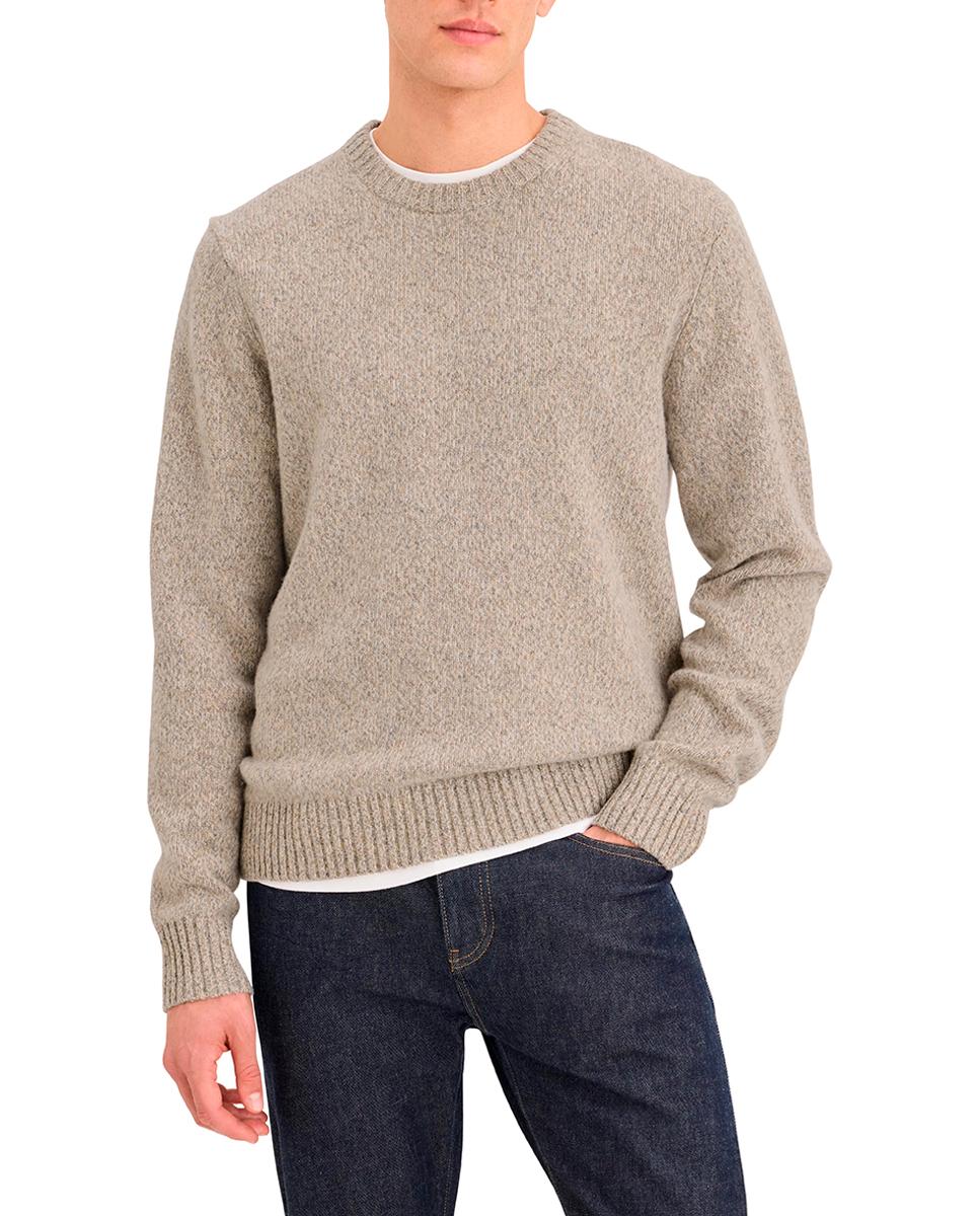 Imagen 0 de Jersey de hombre jaspeado lana premium
