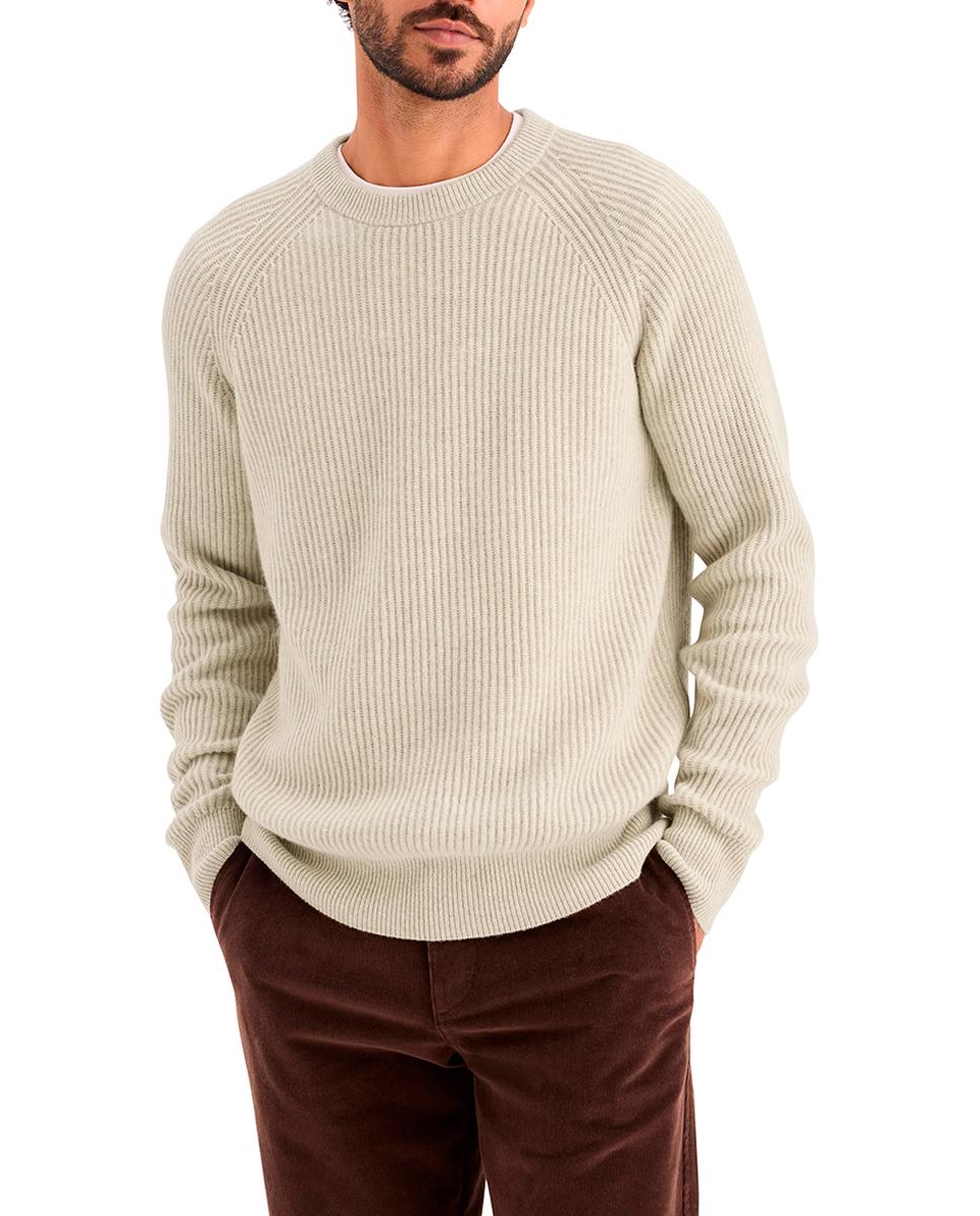 Imagen 0 de Jersey de hombre de cuello redondo lana