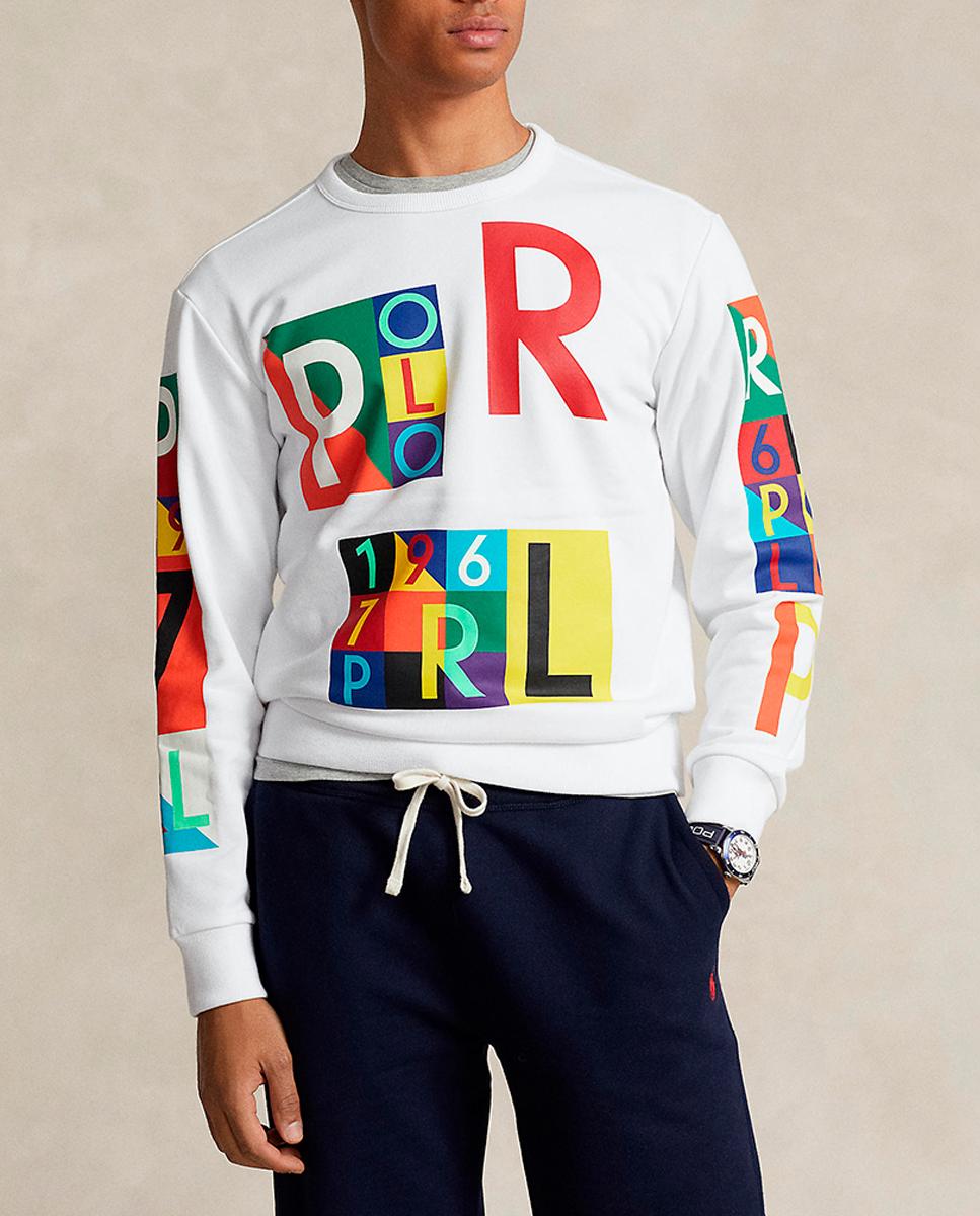Imagen 0 de Sudadera de hombre de cuello redondo estampada