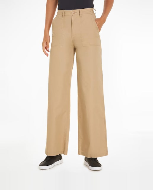 Imagen 0 de Pantalón de mujer Claire de tiro alto y wide leg