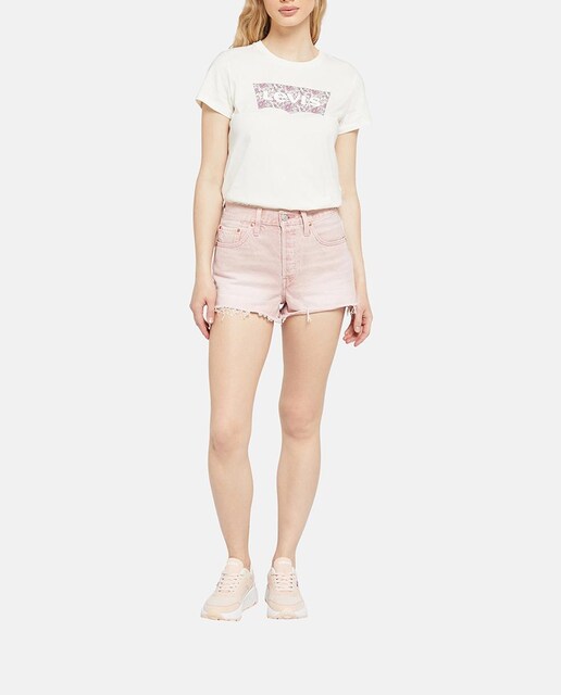 Imagen 0 de Short vaquero de mujer 501® Original tiro alto