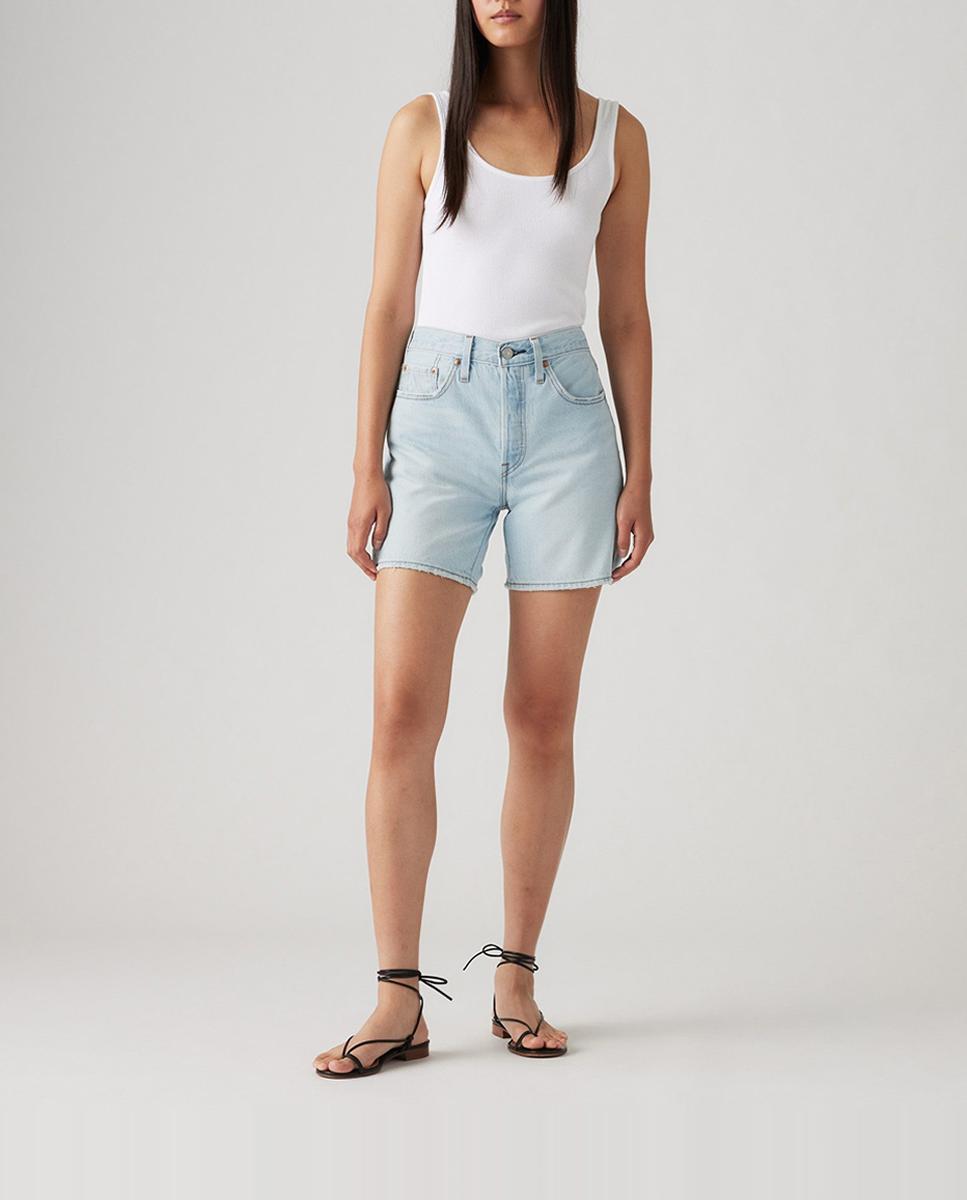 Imagen 0 de Short vaquero de mujer 501® Mid Thigh Lightweight