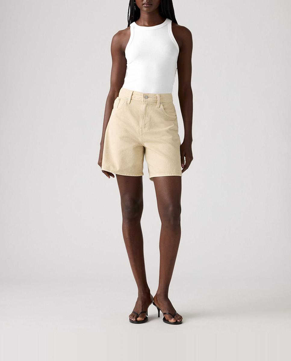 Imagen 0 de Short vaquero de mujer High Baggy?