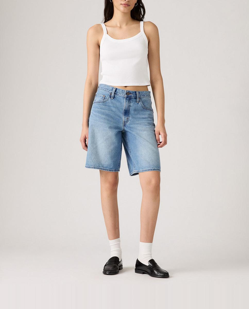 Imagen 0 de Short vaquero de mujer Baggy Dad Jort™