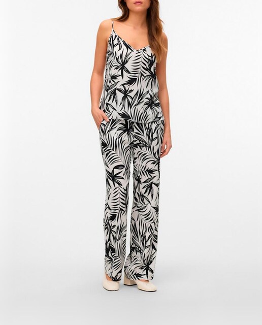 Imagen 0 de Pantalón fluido de mujer estampado