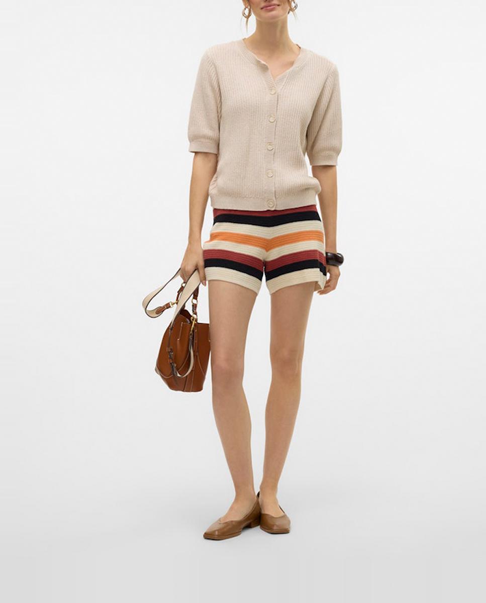 Imagen 0 de Short punto de rayas de mujer