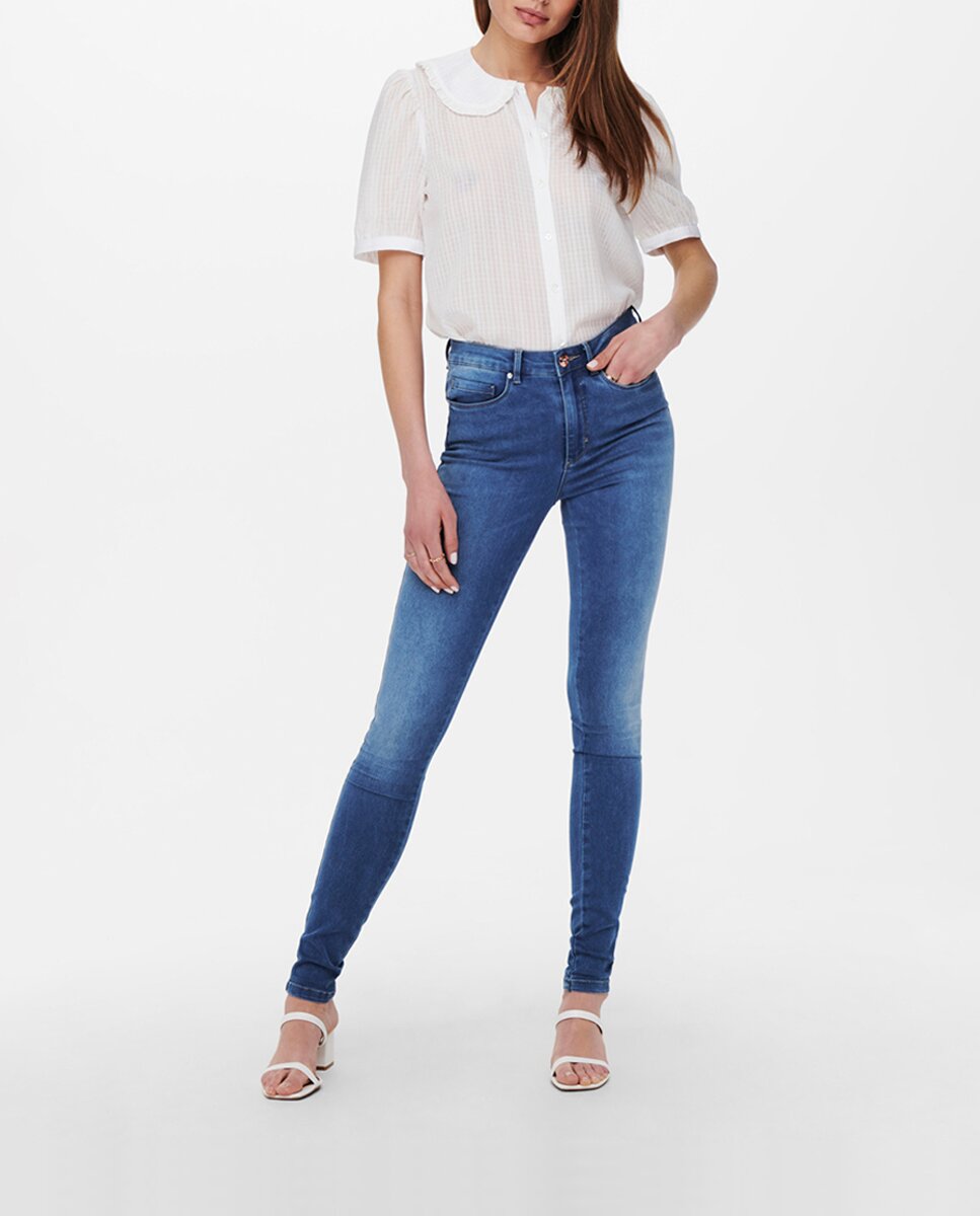 Imagen 0 de Vaquero skinny de mujer de cintura alta