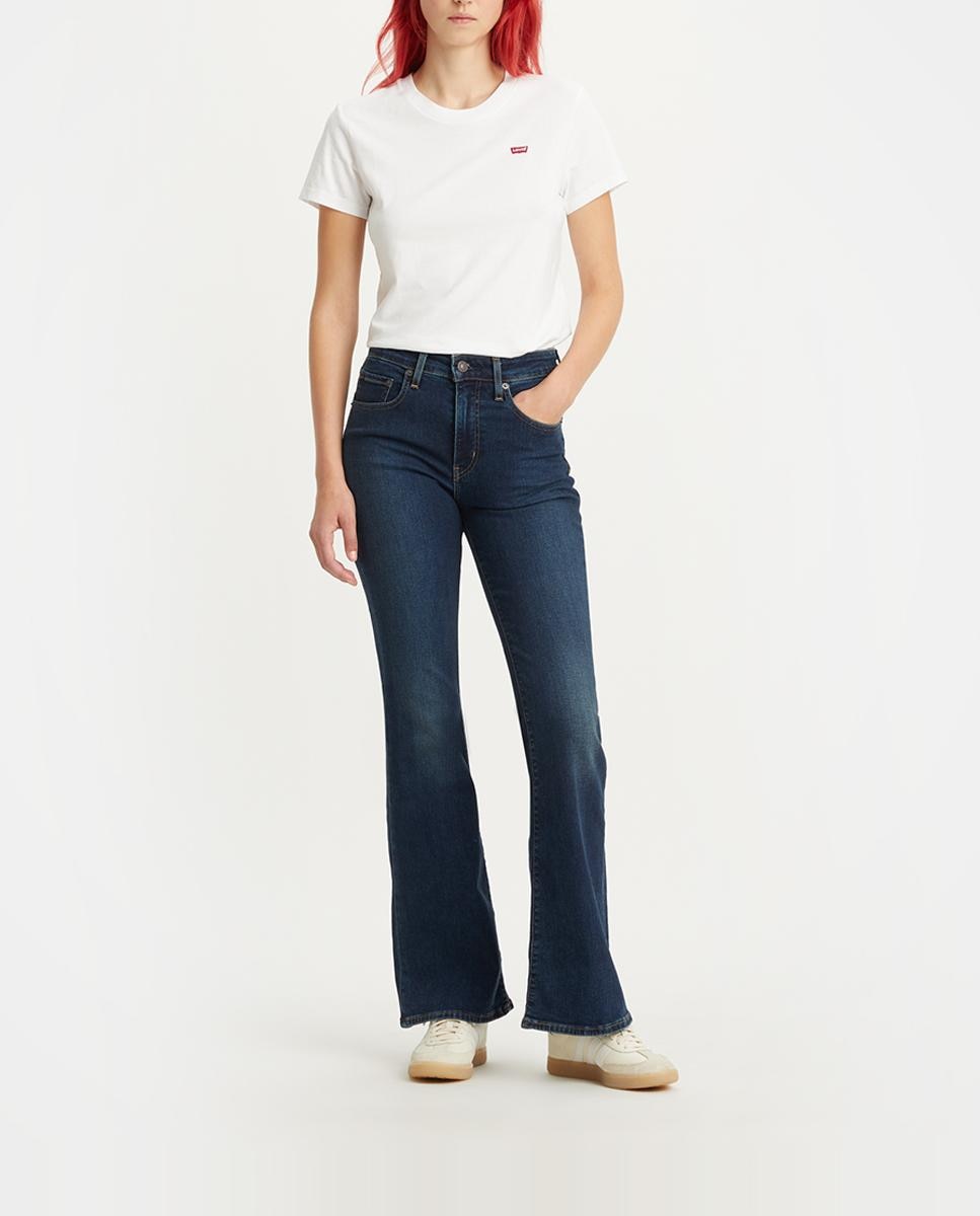 Imagen 0 de Vaquero de mujer 726™ High Rise Flare lavado oscuro