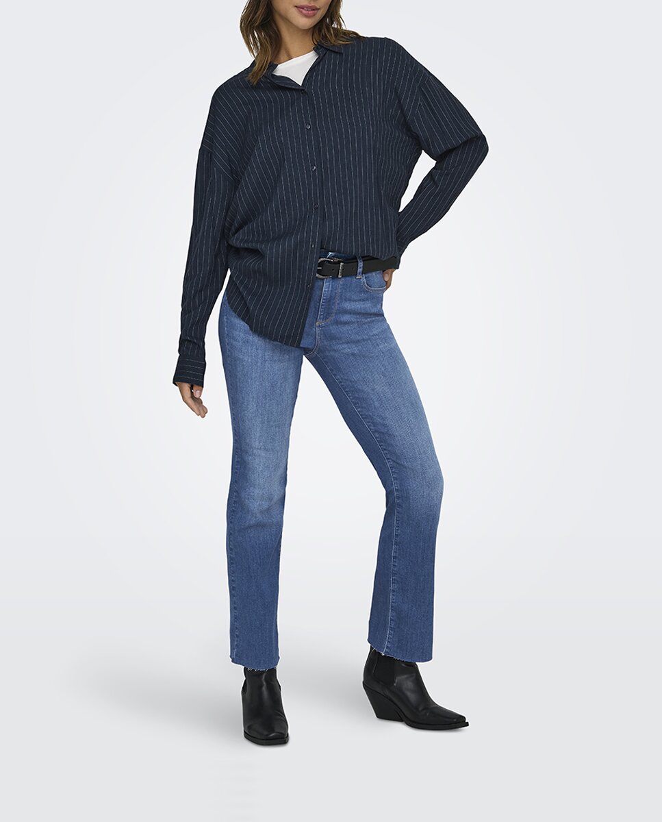 Imagen 0 de Vaquero crop de mujer flare