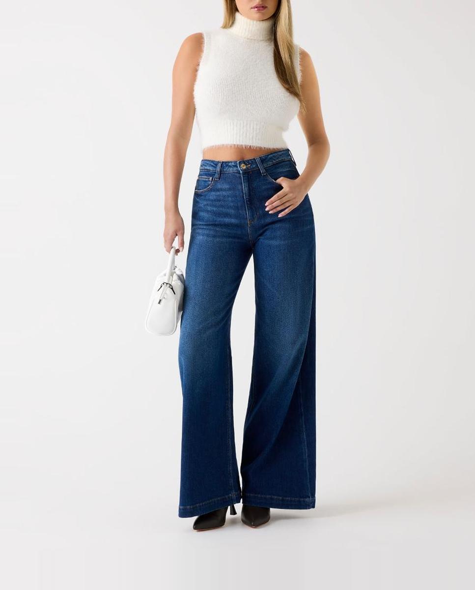 Imagen 0 de Pantalón denim de mujer