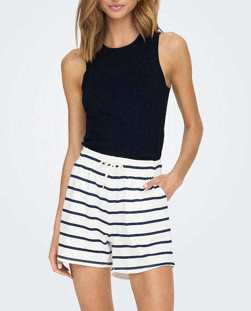 Imagen 0 de Top de mujer acanalado sin mangas