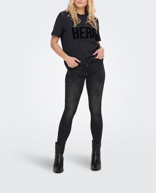 Imagen 0 de Camiseta de manga corta de mujer con estampado