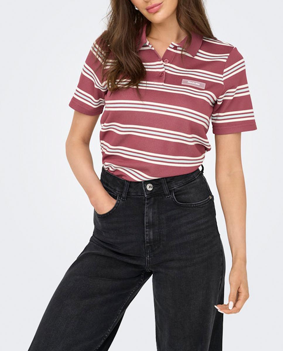 Imagen 0 de Polo de mujer manga corta botones