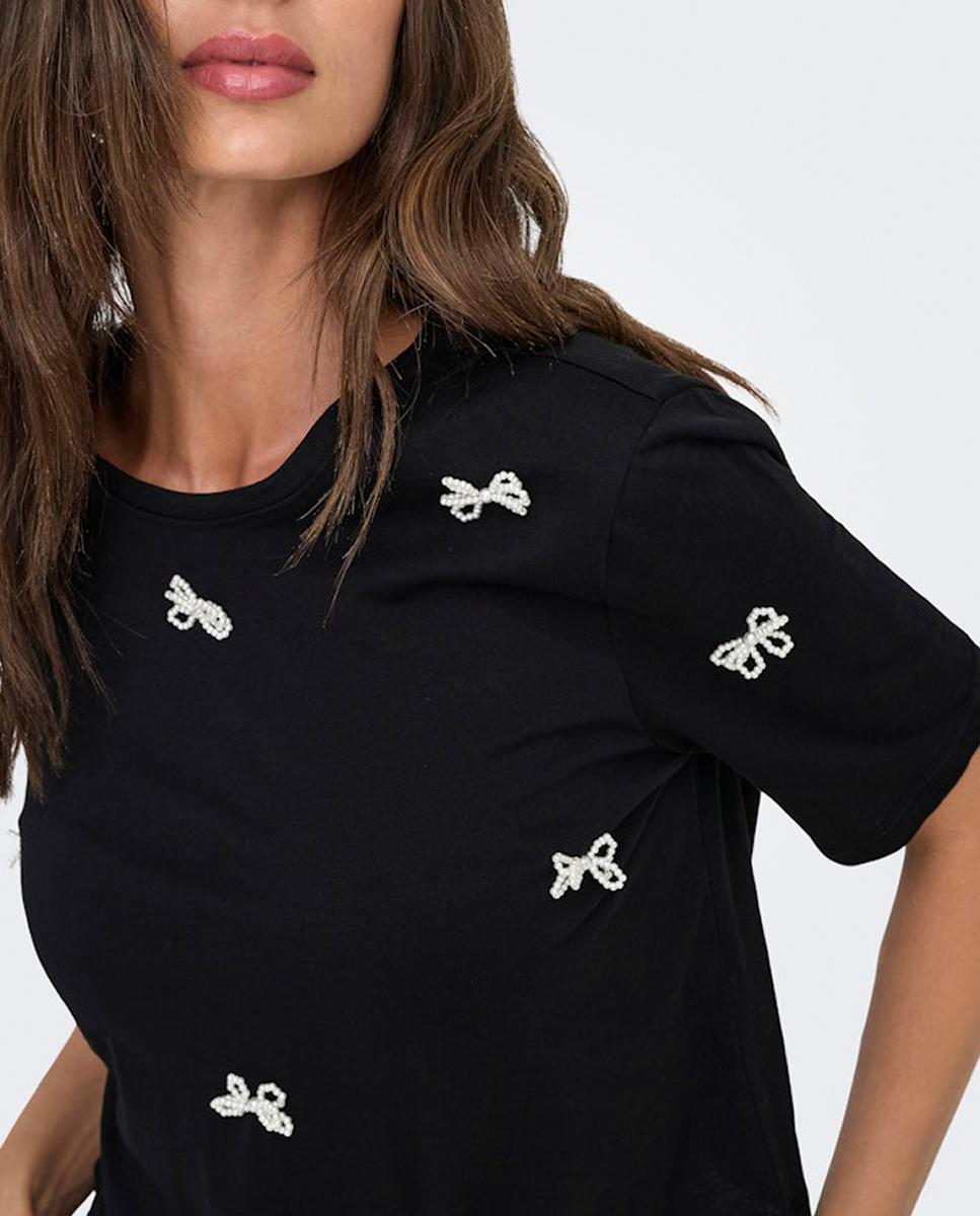 Imagen 0 de Camiseta de mujer estampado mini frontal