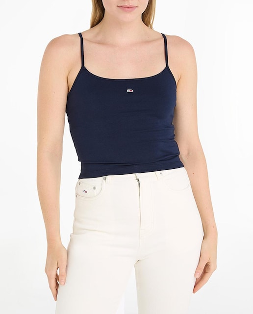 Imagen 0 de Top de mujer de tirantes y fit cropped