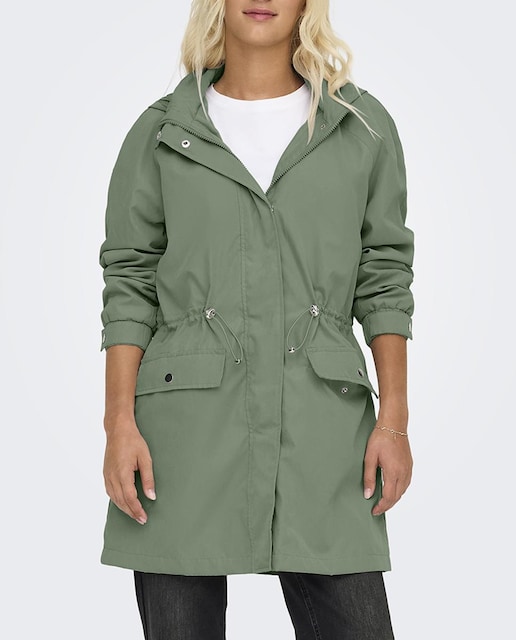 Imagen 0 de Parka de mujer con capucha y manga larga