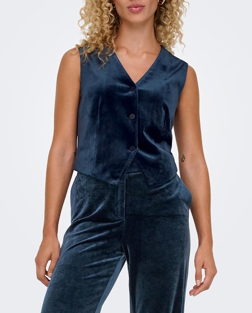 Imagen 0 de Chaleco de mujer estilo terciopelo