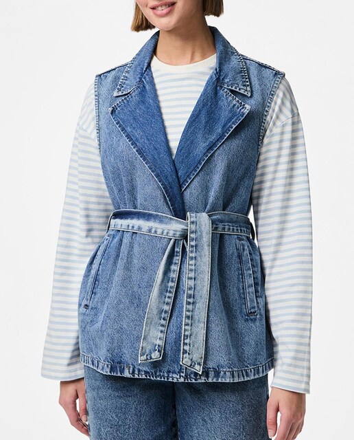 Imagen 0 de Chaleco vaquero de mujer