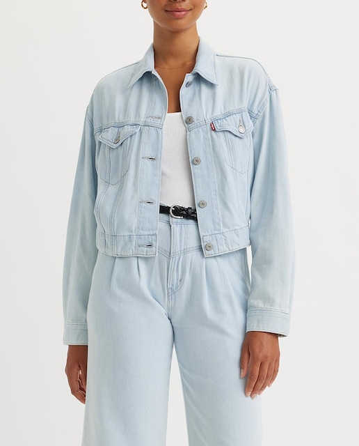 Imagen 0 de Cazadora vaquera de mujer