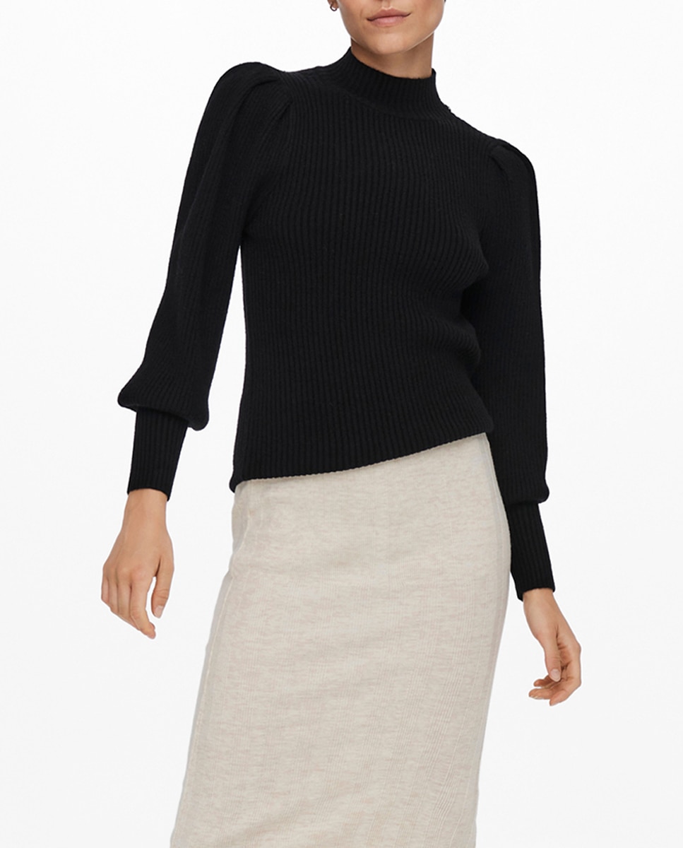 Imagen 0 de Jersey de mujer de punto y cuello perkins