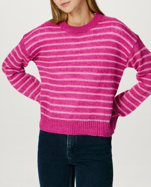 Imagen 0 de Jersey rayas de mujer
