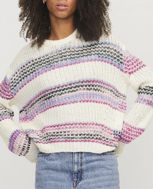 Imagen 0 de Jersey de mujer cuello redondo y con manga larga