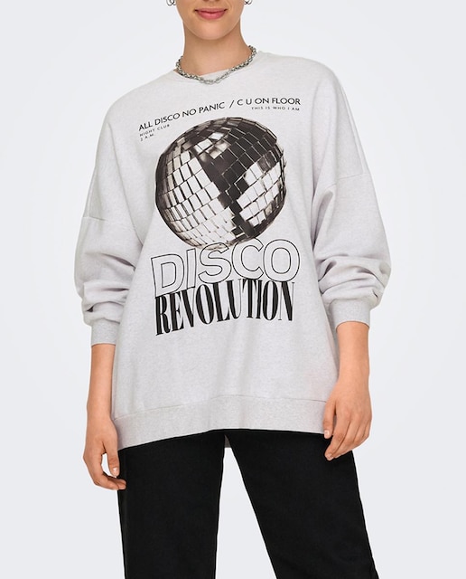 Imagen 0 de Sudadera de mujer con dibujo frontal