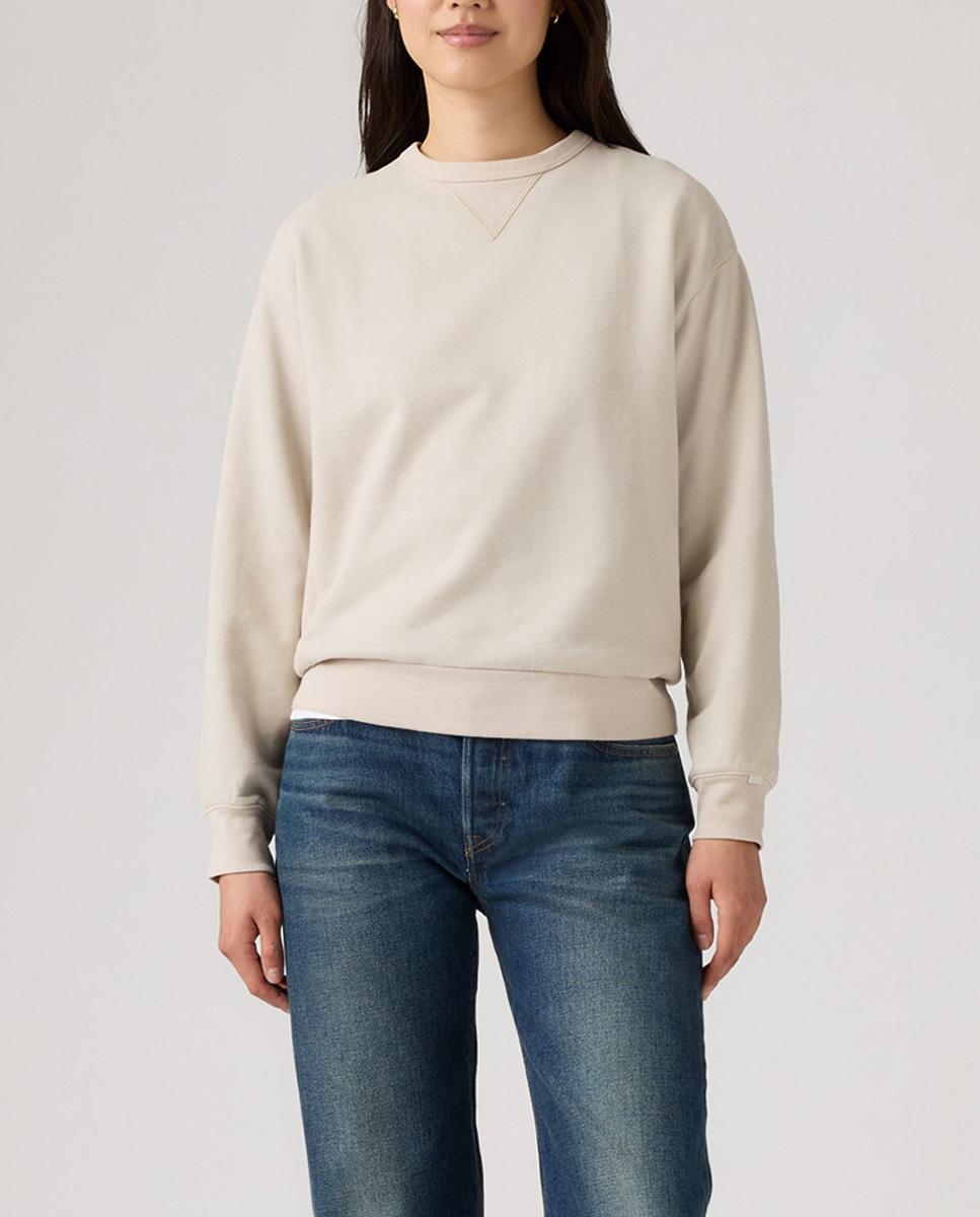 Imagen 0 de Sudadera de mujer con cuello redondo