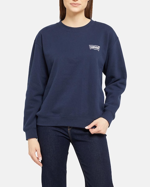 Imagen 0 de Sudadera de mujer con cuello redondo