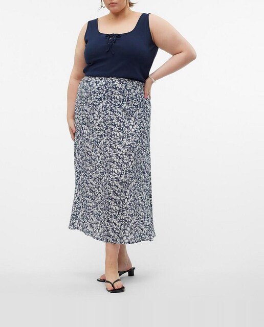 Imagen 0 de Falda larga estampada