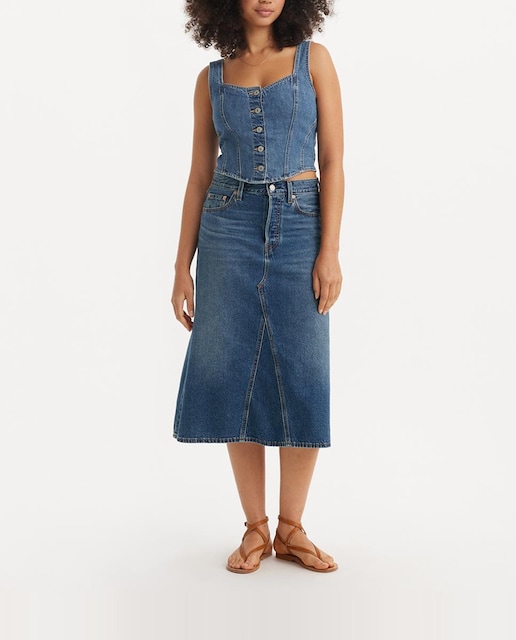 Imagen 0 de Falda vaquera HR a Line Decon™