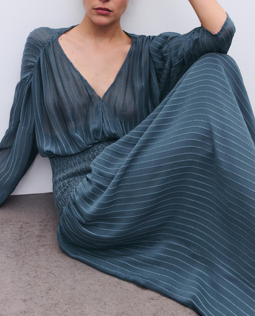 Imagen 0 de Vestido canesú con gomas