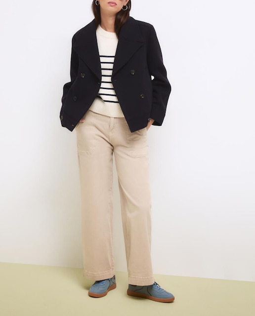 Imagen 0 de Pantalón de mujer ancho tiro medio