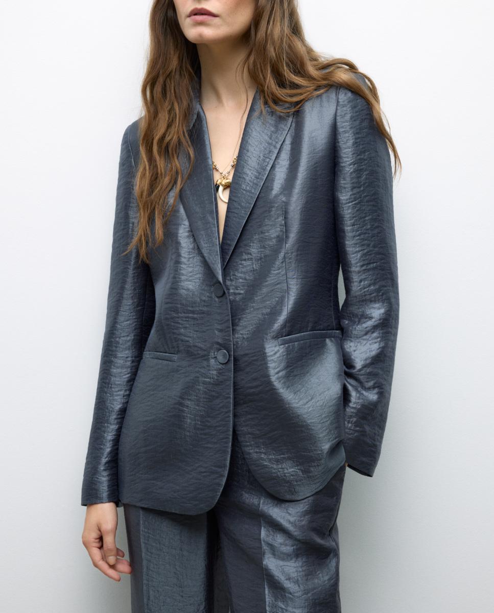 Imagen 0 de Blazer traje de mujer laminado