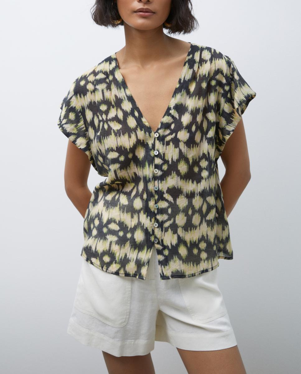 Imagen 0 de Blusa de mujer de manga corta