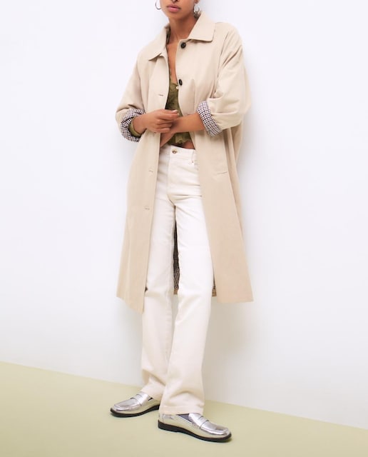 Imagen 0 de Trench de mujer de una fila