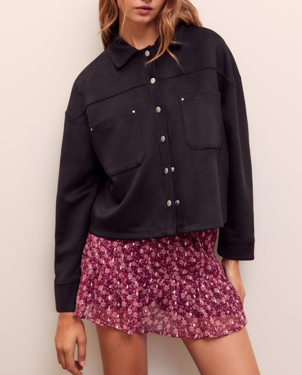 Imagen 0 de Sobrecamisa de mujer antelina