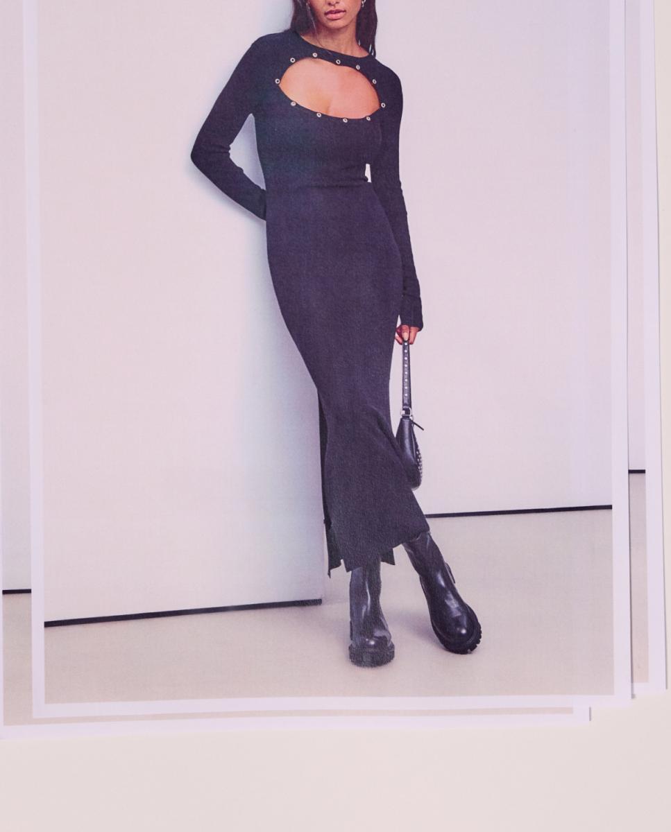 Imagen 0 de Vestido con apertura