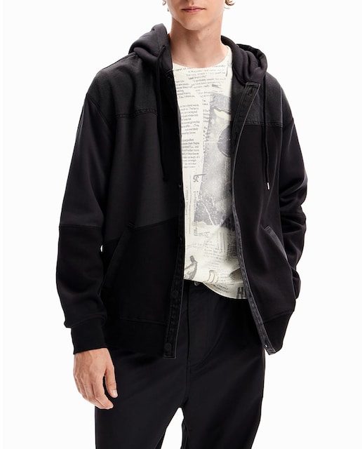 Imagen 0 de Sudadera híbrida denim