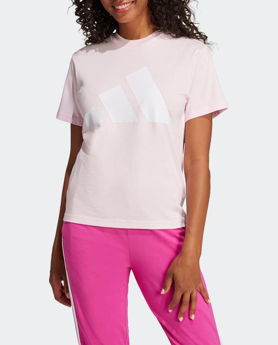 Imagen 0 de Camiseta de mujer Essentials Big Logo Cotton Adidas
