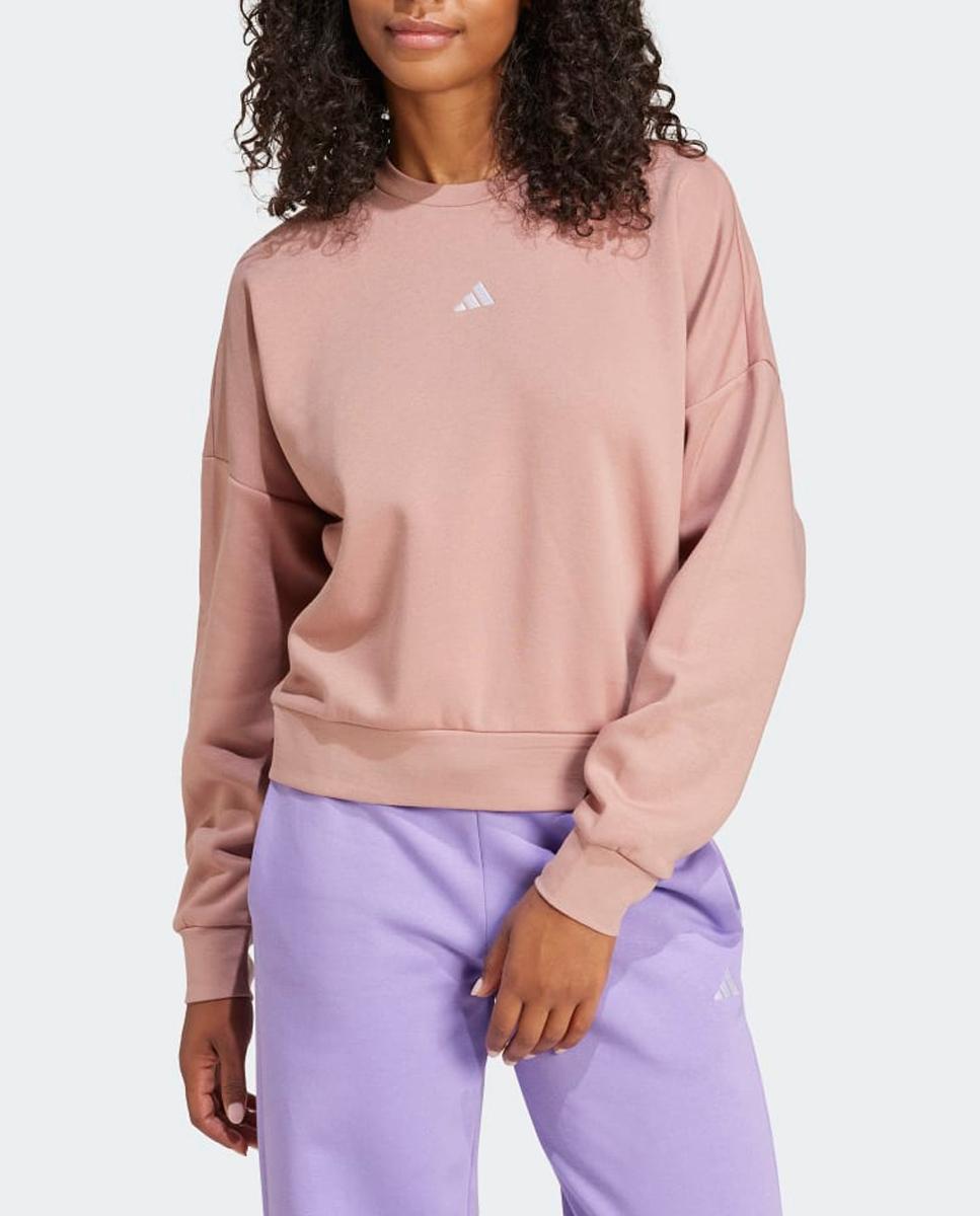 Imagen 0 de Sudadera de mujer Essentials Small Logo Feelcozy Adidas
