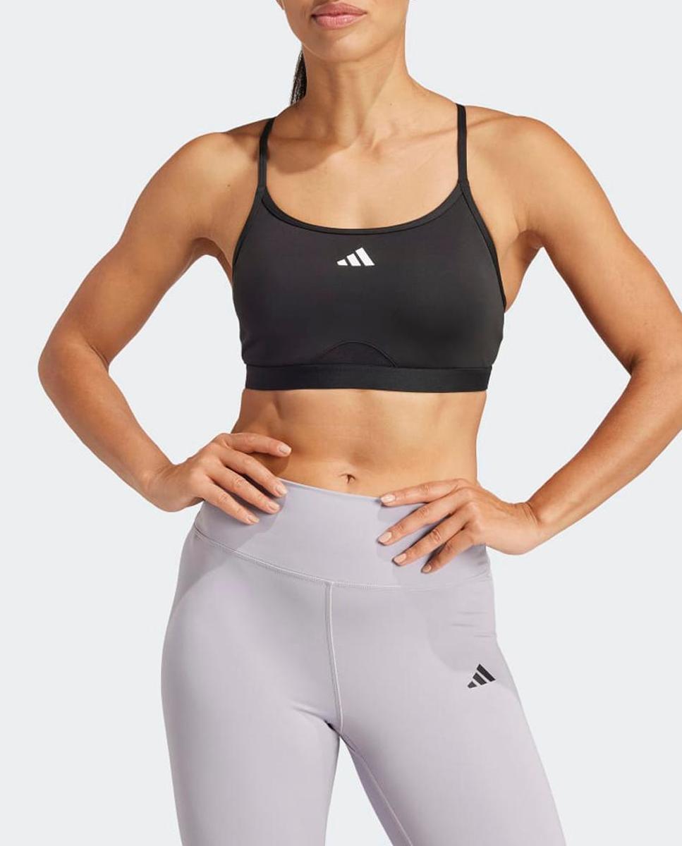 Imagen 0 de Top deportivo Aeroreact Training 3 bandas Adidas
