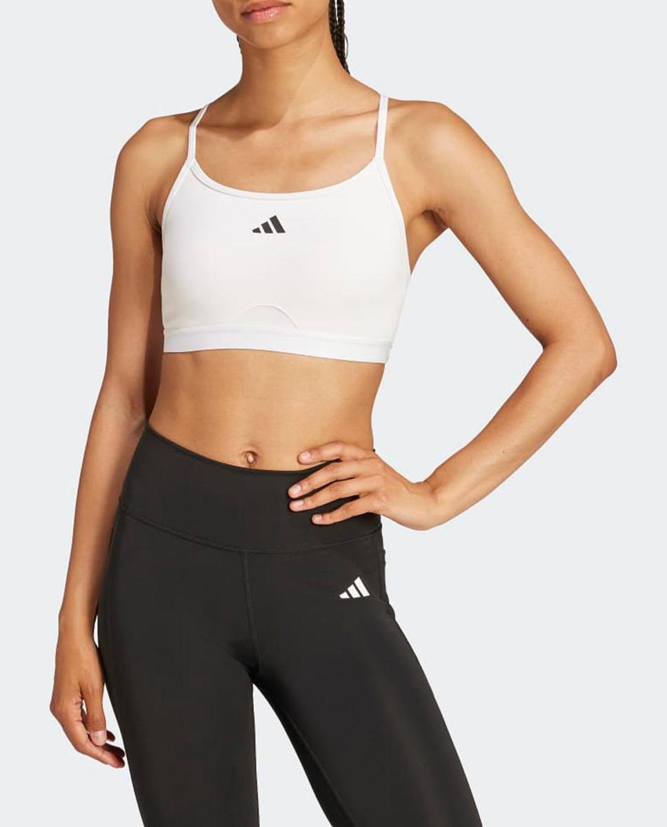 Imagen 0 de Sujetador deportivo Aeroreact Training 3 bandas Adidas