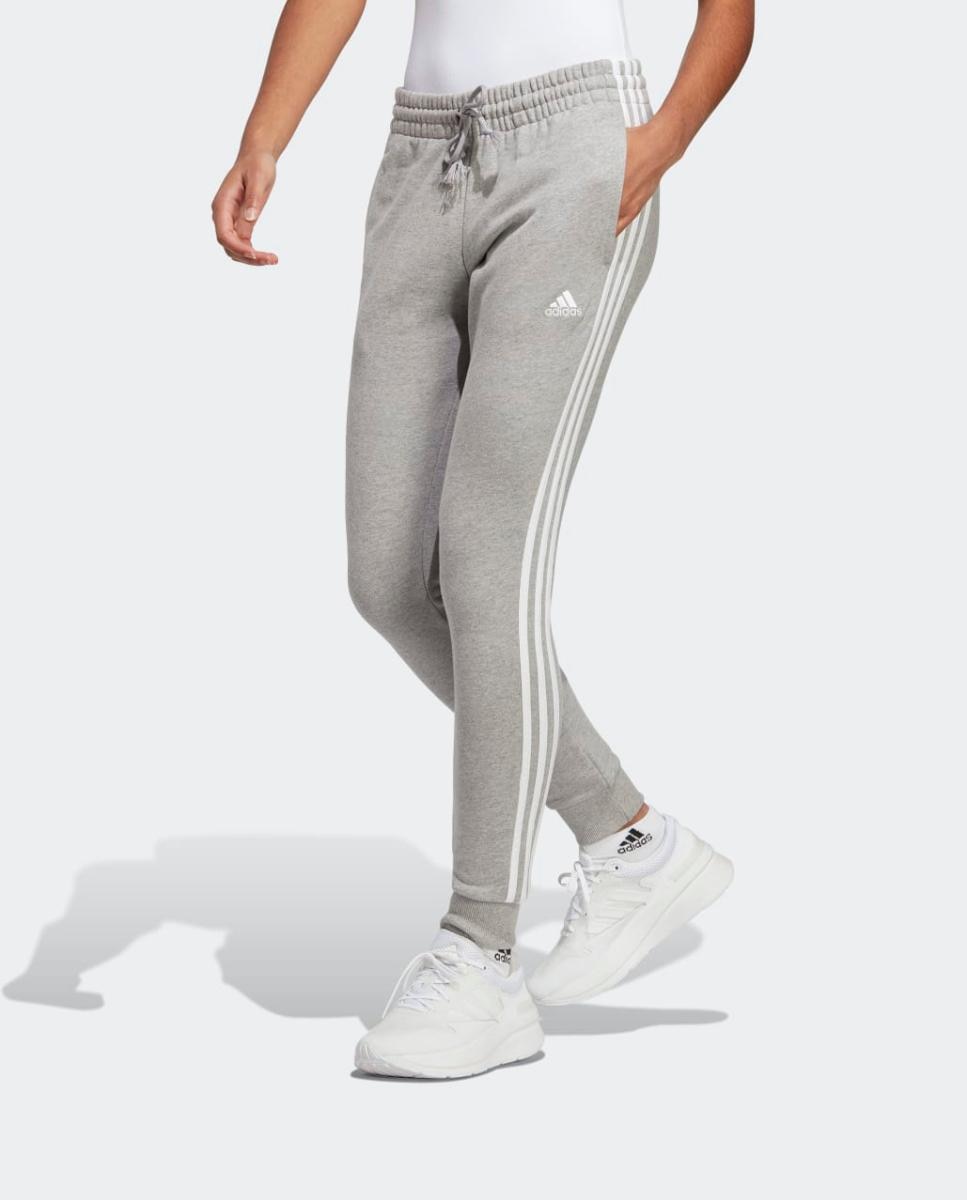 Imagen 0 de Pantalón de mujer Essentials French Terry Cuffed 3 bandas adidas