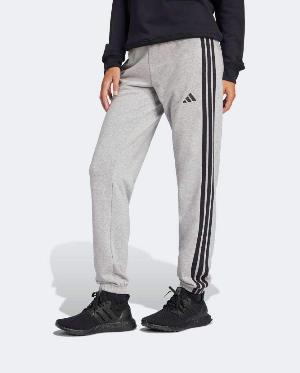 Imagen 0 de Pantalones de mujer Essentials French Terry Cuffed 3 bandas Adidas