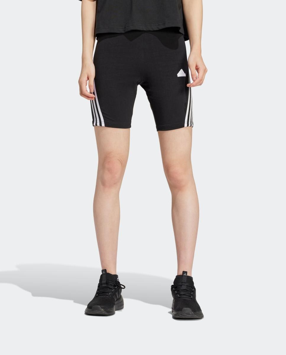 Imagen 0 de Mallas de mujer cortas Future Icons Bike 3 bandas adidas